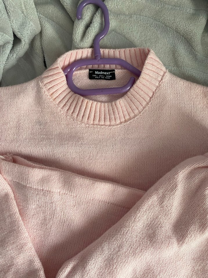 Pembe  Kadın Triko takım - Görsel 5