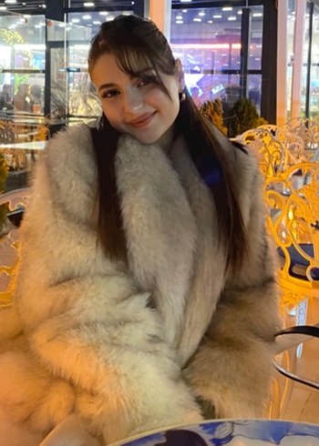 Bej kadın kürk - Görsel 6