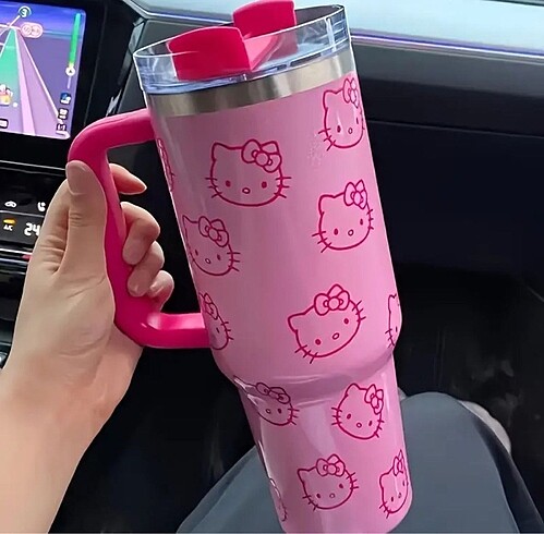 Hello Kitty Pembe hello kitty termos