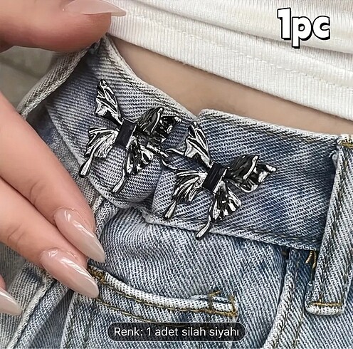 Bel sıkıştırıcı klips kemer
