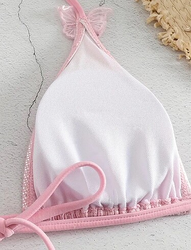 m Beden Kelebekli bikini takımı