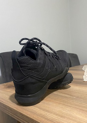 Siyah Bağcıklı Erkek Outdoor Spor Ayakkabı - Görsel 3