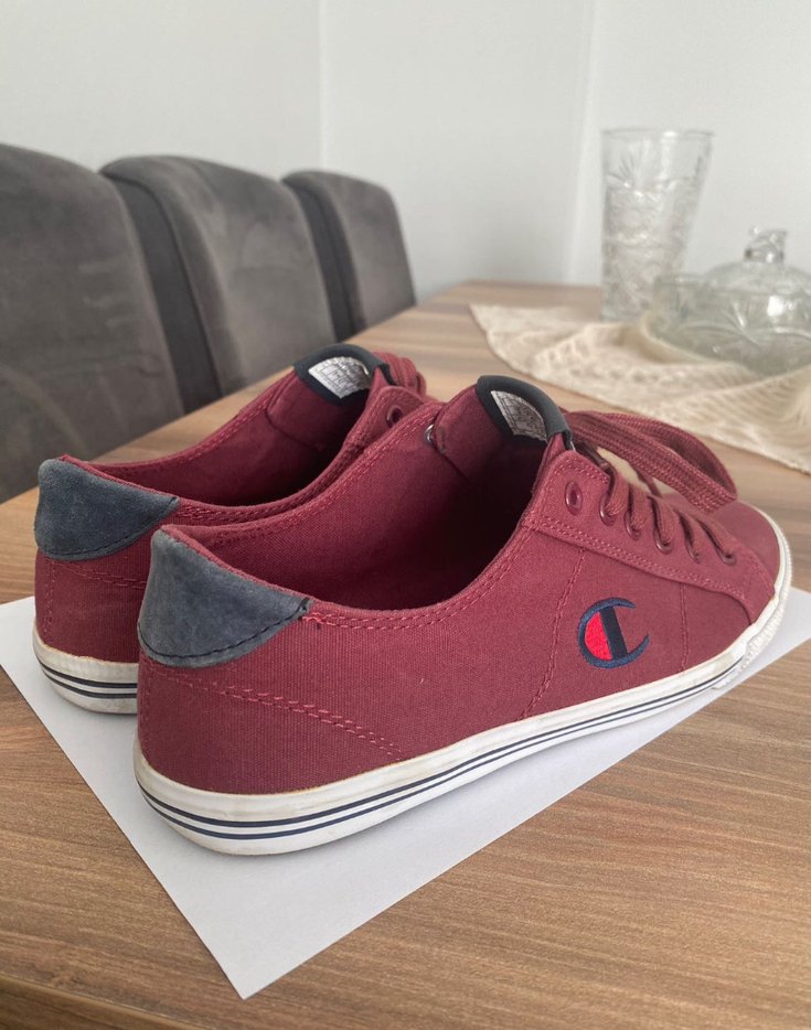 Bordo Champion Erkek Spor Ayakkabı - Görsel 4