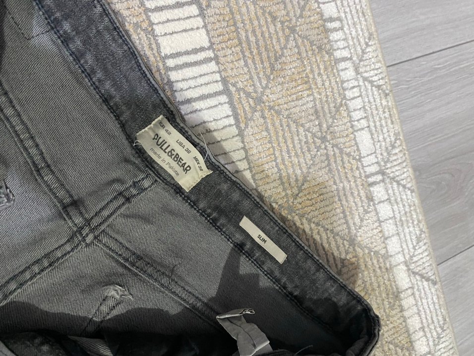 Pull and Bear Erkek Kot Pantalon - Görsel 3