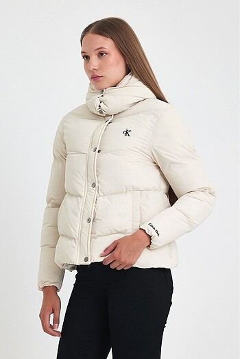 Calvin Klein Ck ? 2121 Şişme Kapşonlu Mont