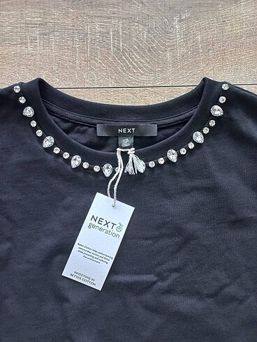 xs Beden beyaz Renk Next t-shirt