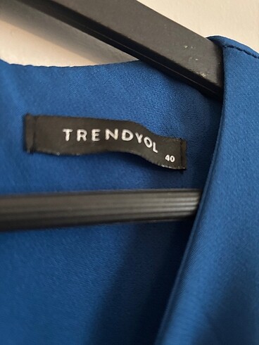 40 Beden trendyolmilla lacivert elbise