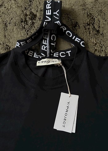s/m Beden Y/Project Triple Collar Tee