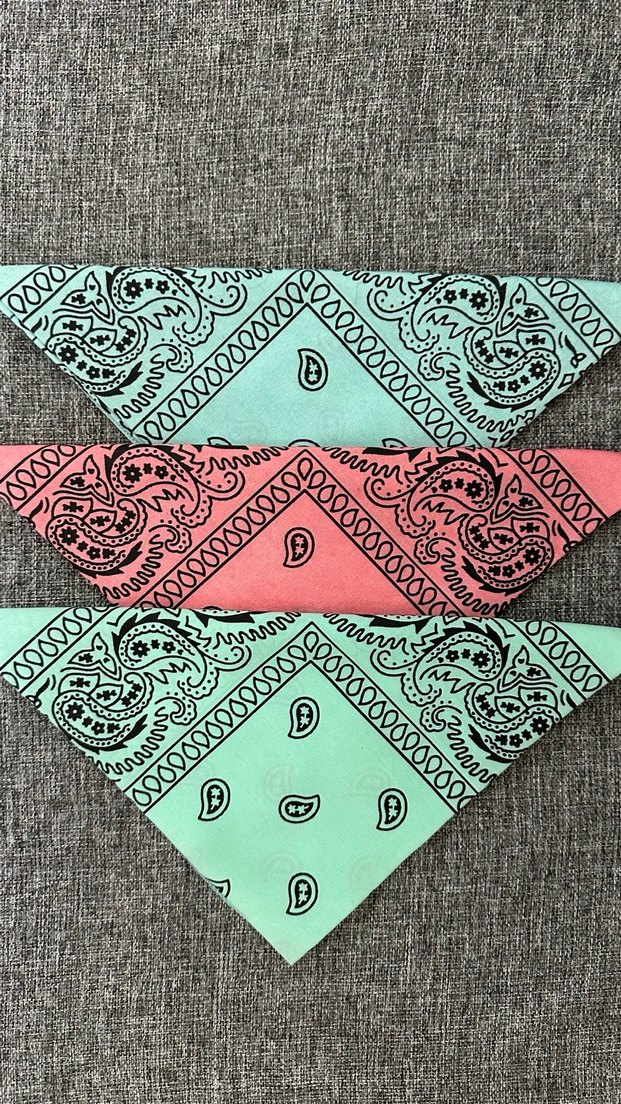 Renkli Vintage  Detaylı Kadın Fular - Görsel 2