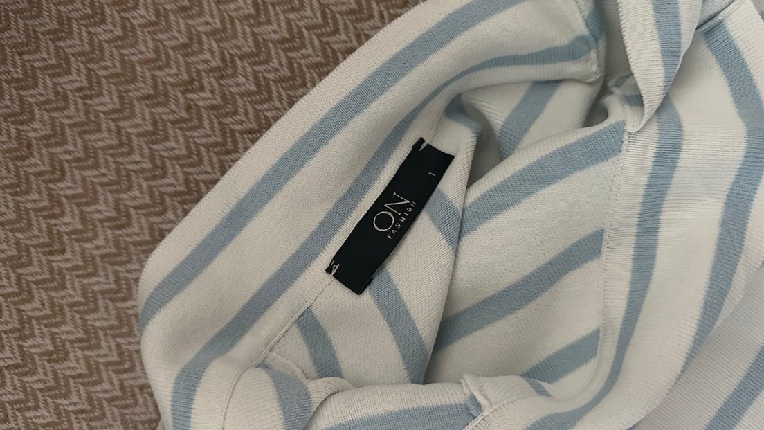 Bordo V Yaka Triko Kadın Kazak - Görsel 4