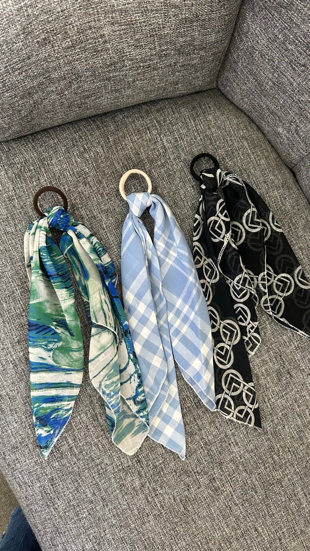 Bohem Renkli Desenli Kadın Saç Tokaları - Görsel 2