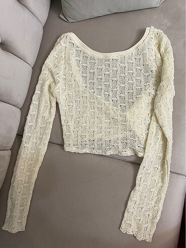 l Beden bershka rustik crop bluz