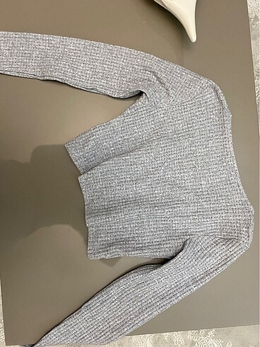 Bershka crop hırka-bluz