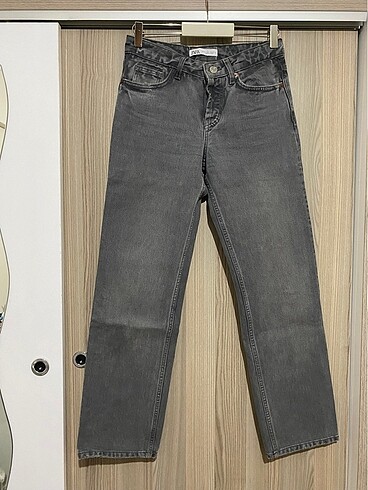 zara gri jean