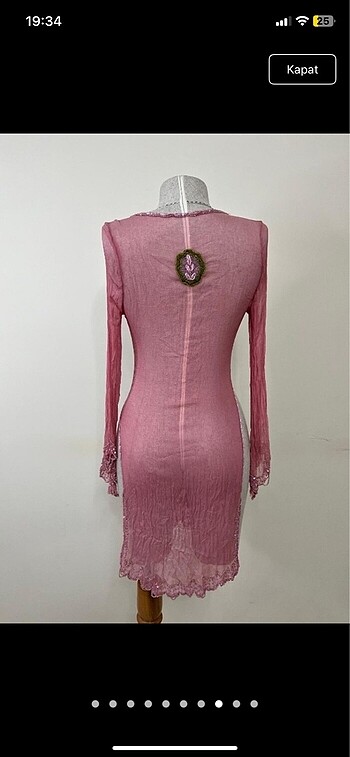 işlemeli pareo - Görsel 8