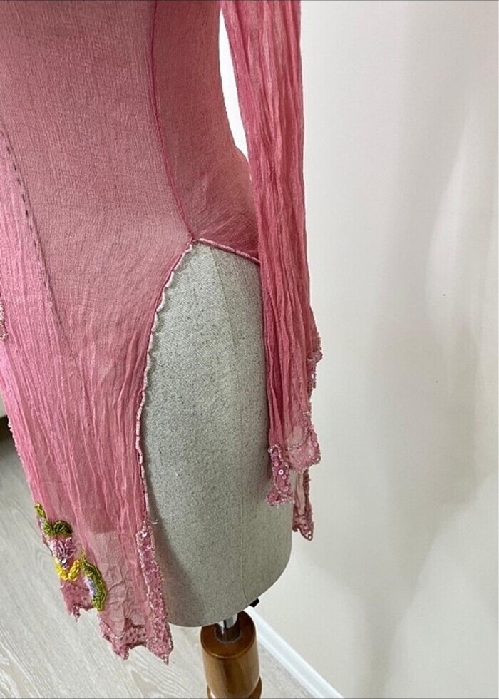 işlemeli pareo - Görsel 5