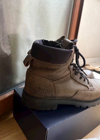 Kahverengi Deri Bağcıklı Erkek Bot - Görsel 5