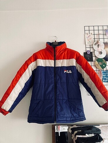 Vintage Fila Şişme Mont