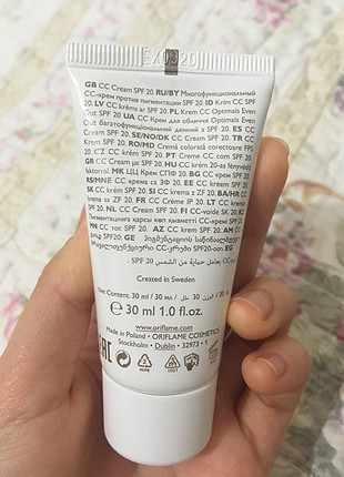 Optimals CC Cream Spf 20