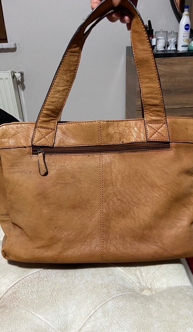 Hakiki Deri Bohem Kadın Çanta - Görsel 2