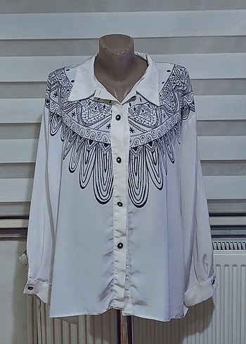 Nakışlı Gömlek, Uzun Kollu, Bohem Tarzı