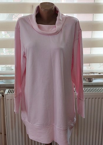 Pembe Rahat Kesim Hamile Tunik