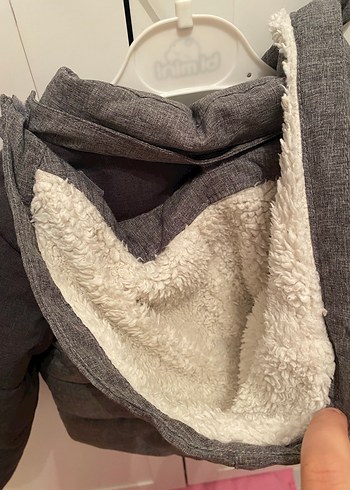 Gri Erkek Çocuk Mont - Görsel 3