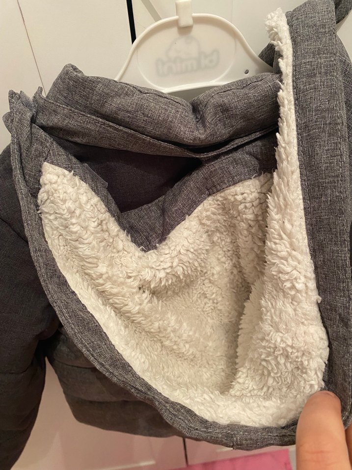 Gri Erkek Çocuk Mont - Görsel 3