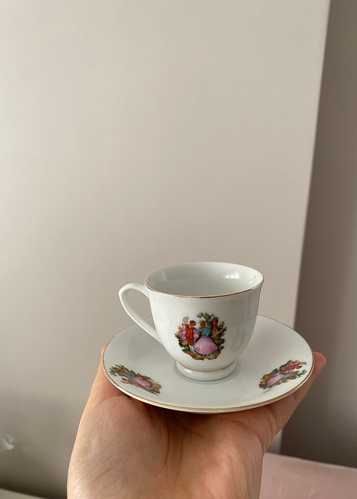 Vintage kahve fincanı - Görsel 2