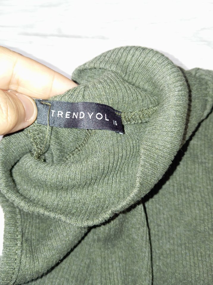 Trendyol boğazlı body - Görsel 3