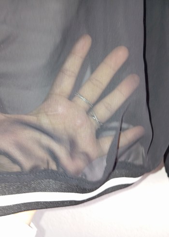 zara şeffaf ceket - Görsel 5