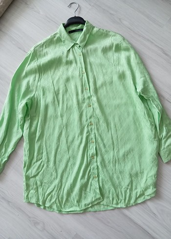 Orfeo Negro Kadın Oversize Gömlek - Görsel 6