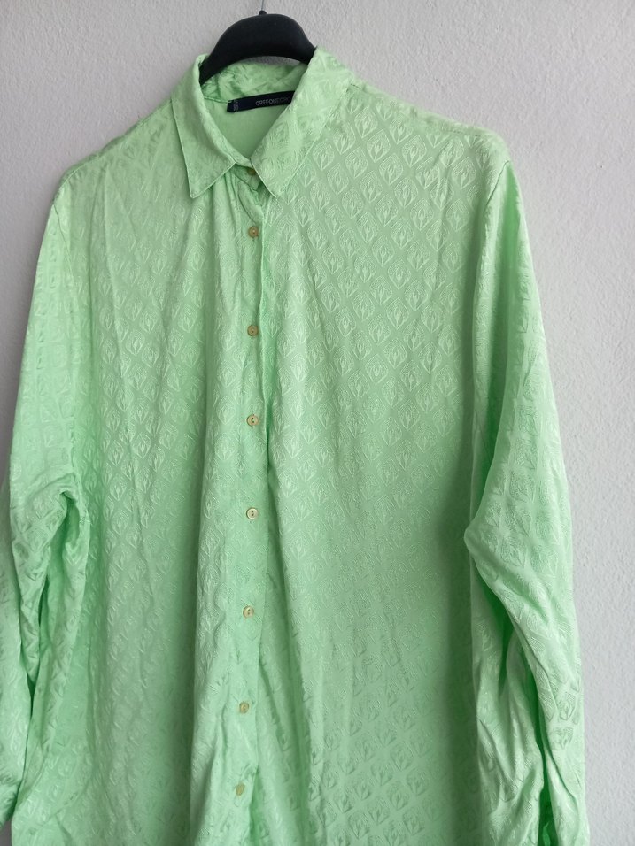 Orfeo Negro Kadın Oversize Gömlek - Görsel 4