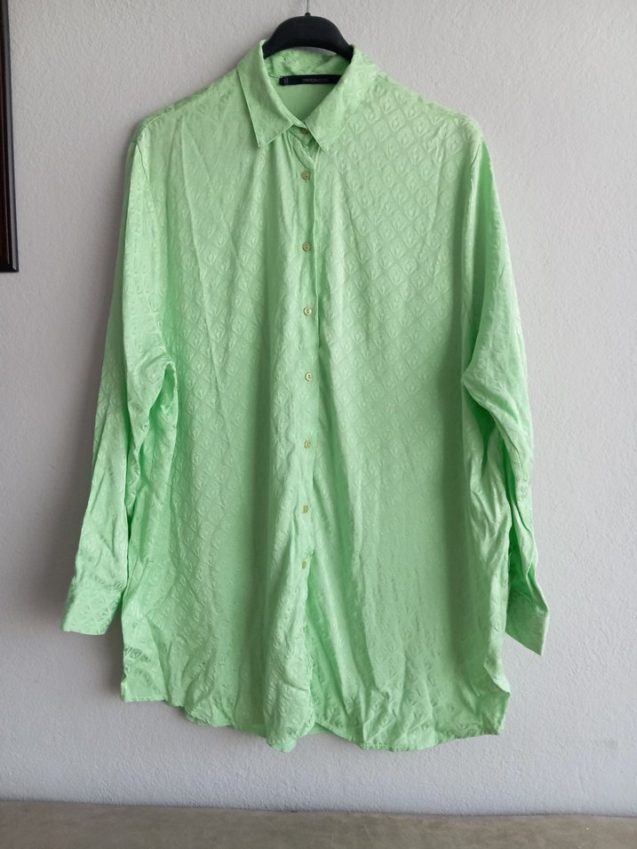 Orfeo Negro Kadın Oversize Gömlek - Görsel 2