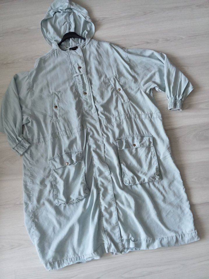 topshop salaş trençkot - Görsel 4