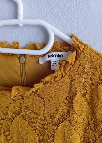 koton Dantel Elbise - Görsel 3