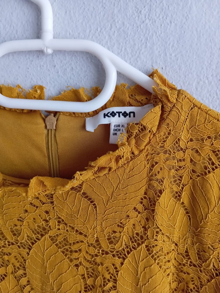 koton Dantel Elbise - Görsel 3
