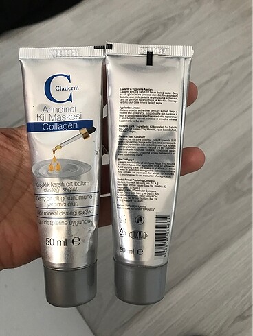 Claderm kolajen maske - Görsel 3