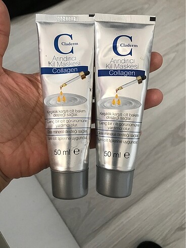 Claderm kolajen maske - Görsel 4