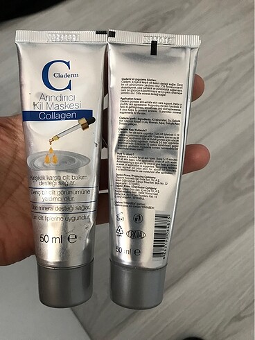 Claderm kolajen maske - Görsel 5