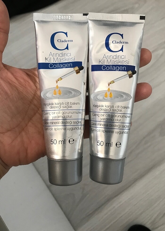 Claderm kolajen maske - Görsel 4