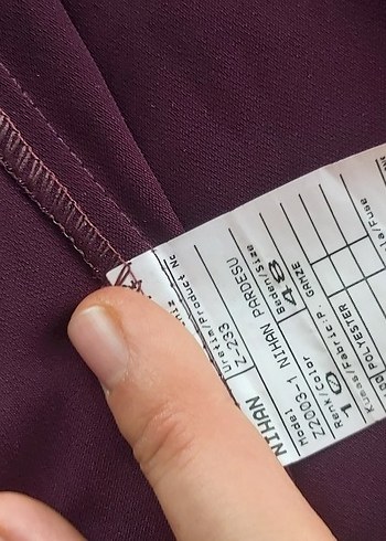 Uzun Mor  Dökümlü  kap - Görsel 3