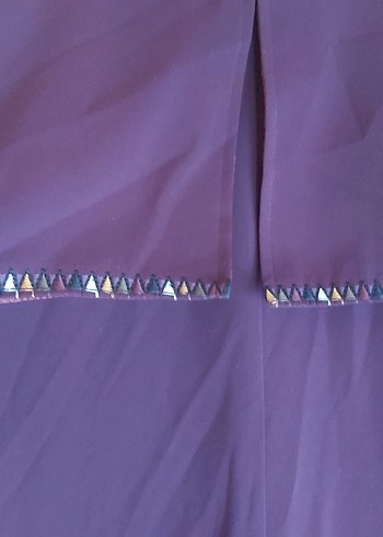 Uzun Mor  Dökümlü  kap - Görsel 9