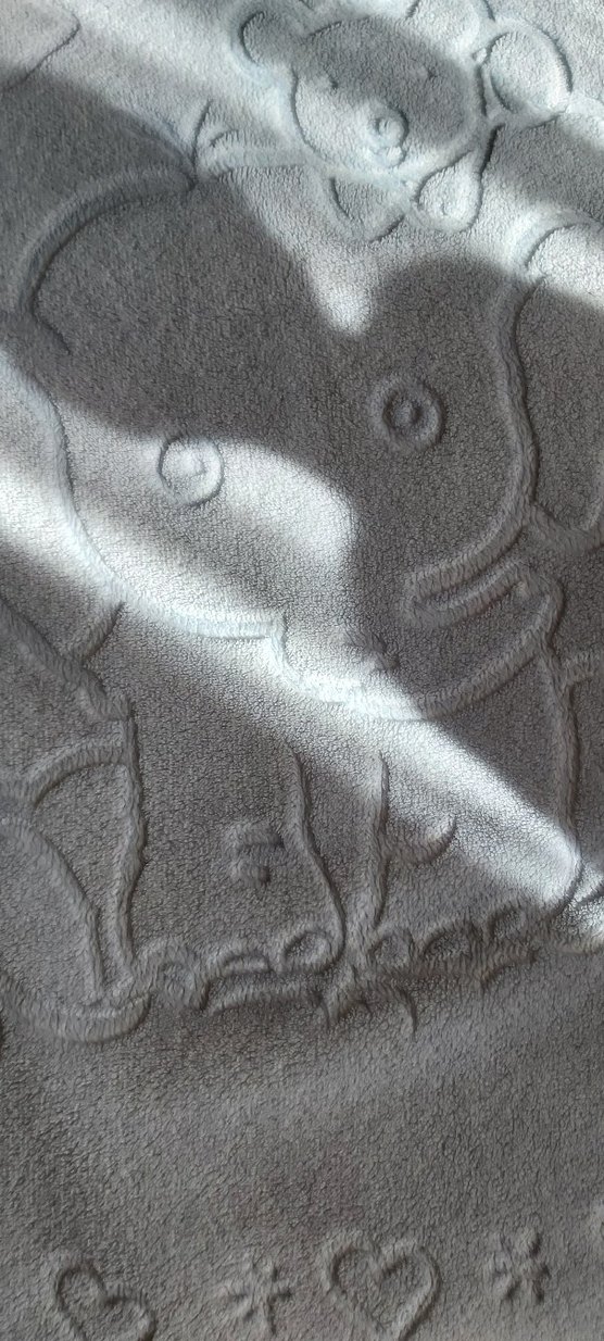 bebe mavisi  Baskılı Çocuk Battaniyesi - Görsel 4