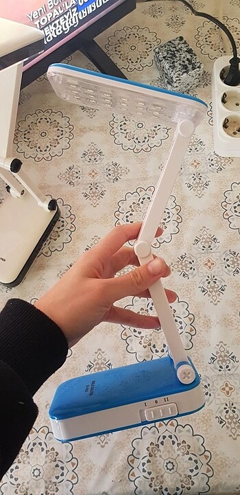 Beden beyaz Renk Masa Lambası