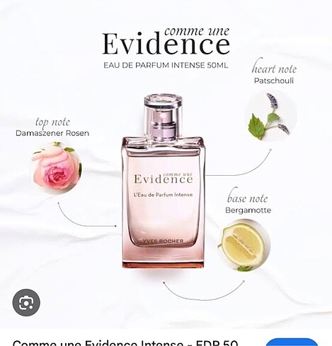 Beden Renk yves rocher parfüm evidence intense