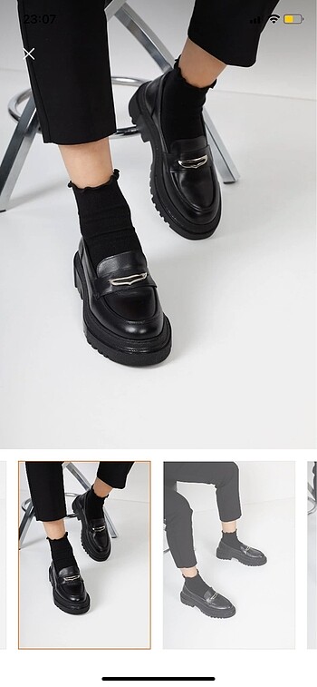 Bershka feyz istanbul hakiki deri loafer