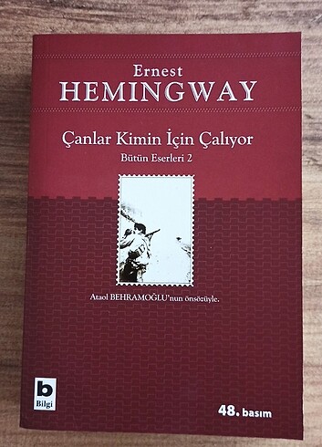 Çanlar Kimin İçin Çalıyor - Ernest Hemingway