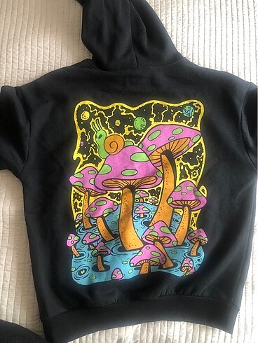 Diğer Arkası baskılı sweatshirt