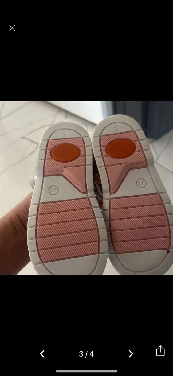 Kız Çocuk Parlak Pembe Kemerli Terlik - Görsel 3